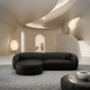 Echtleder L-Form Sofa Gaia