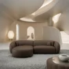 Echtleder L-Form Sofa Gaia