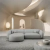 Echtleder L-Form Sofa Gaia
