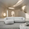 Echtleder L-Form Sofa Gaia