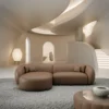 Kunstleder L-Form Sofa Gaia