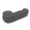 Bouclé L-Form Sofa Gaia