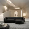 Echtleder L-Form Sofa Gaia