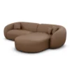 Echtleder L-Form Sofa Gaia