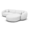 Echtleder L-Form Sofa Gaia