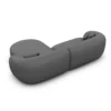 Kunstleder L-Form Sofa Gaia