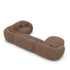 Strukturstoff U-Form XL Wohnlandschaft Gaia