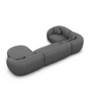 Kunstleder U-Form XL Wohnlandschaft Gaia