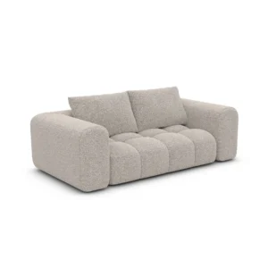 Bouclé 2-Sitzer Couch Lavera