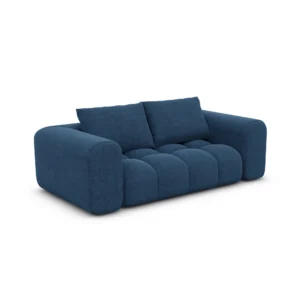 Strukturstoff 2-Sitzer Couch Lavera
