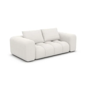 Strukturstoff 2-Sitzer Couch Lavera