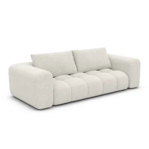 Bouclé 3-Sitzer Couch Lavera