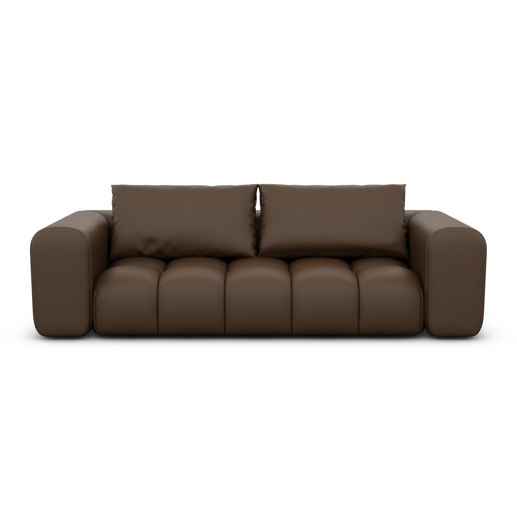 Echtleder 3-Sitzer Couch Lavera