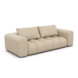Kunstleder 3-Sitzer Couch Lavera