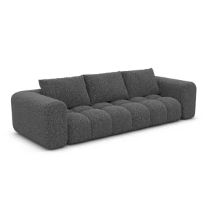 Bouclé 4-Sitzer Couch Lavera