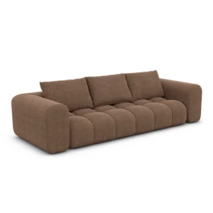Strukturstoff 4-Sitzer Couch Lavera