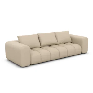 Kunstleder 4-Sitzer Couch Lavera