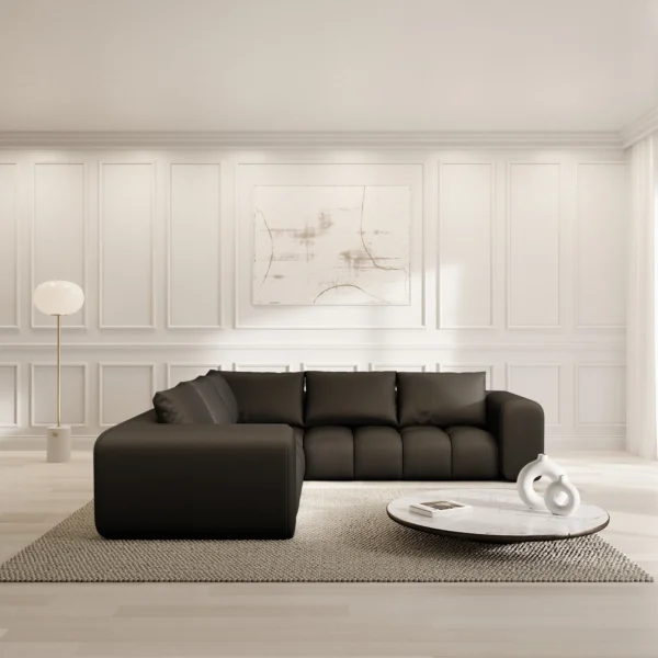 Echtleder Ecksofa Lavera