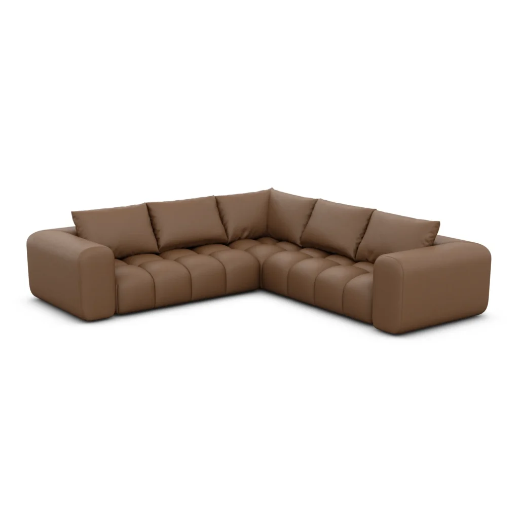 Echtleder Ecksofa Lavera