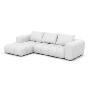 Echtleder L-Form Sofa Lavera