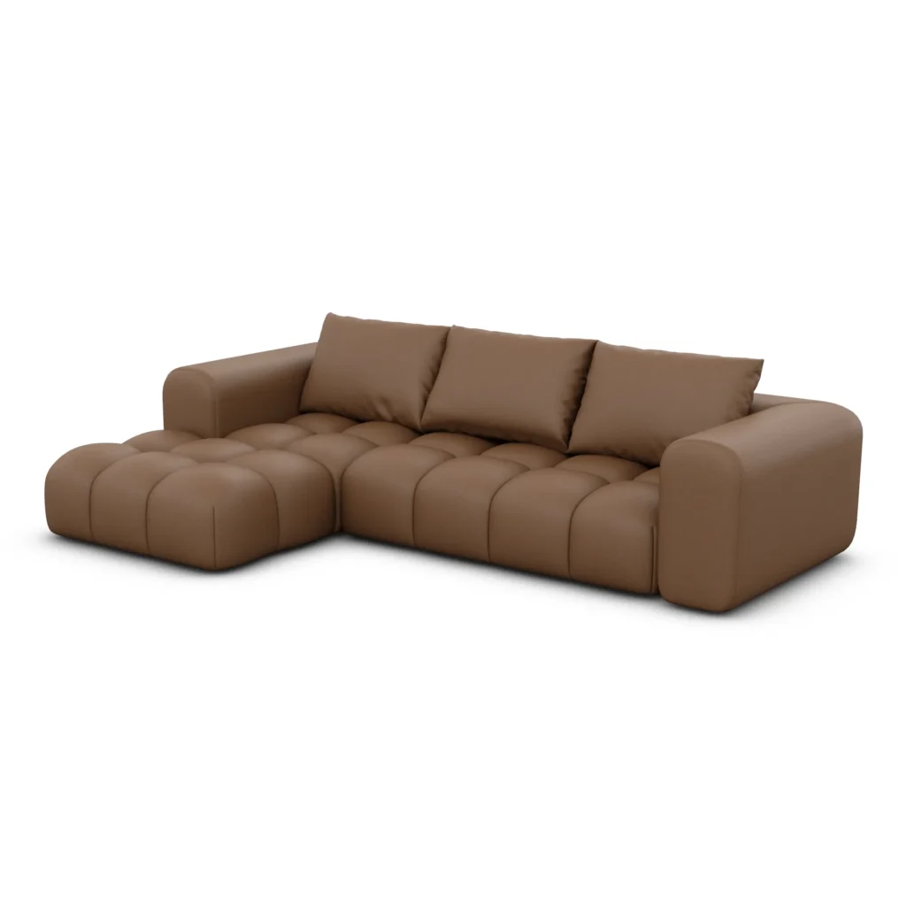 Kunstleder L-Form Sofa Lavera