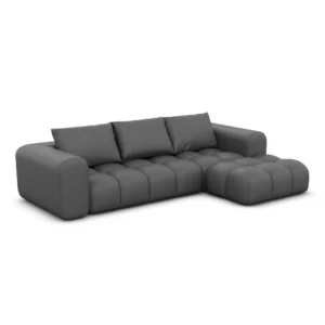 Echtleder L-Form Sofa Lavera