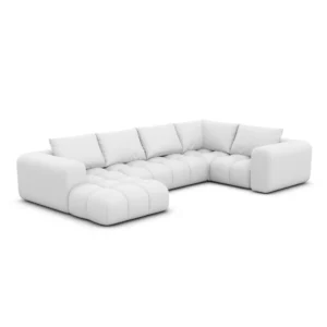 Echtleder U-Form XL Wohnlandschaft Lavera