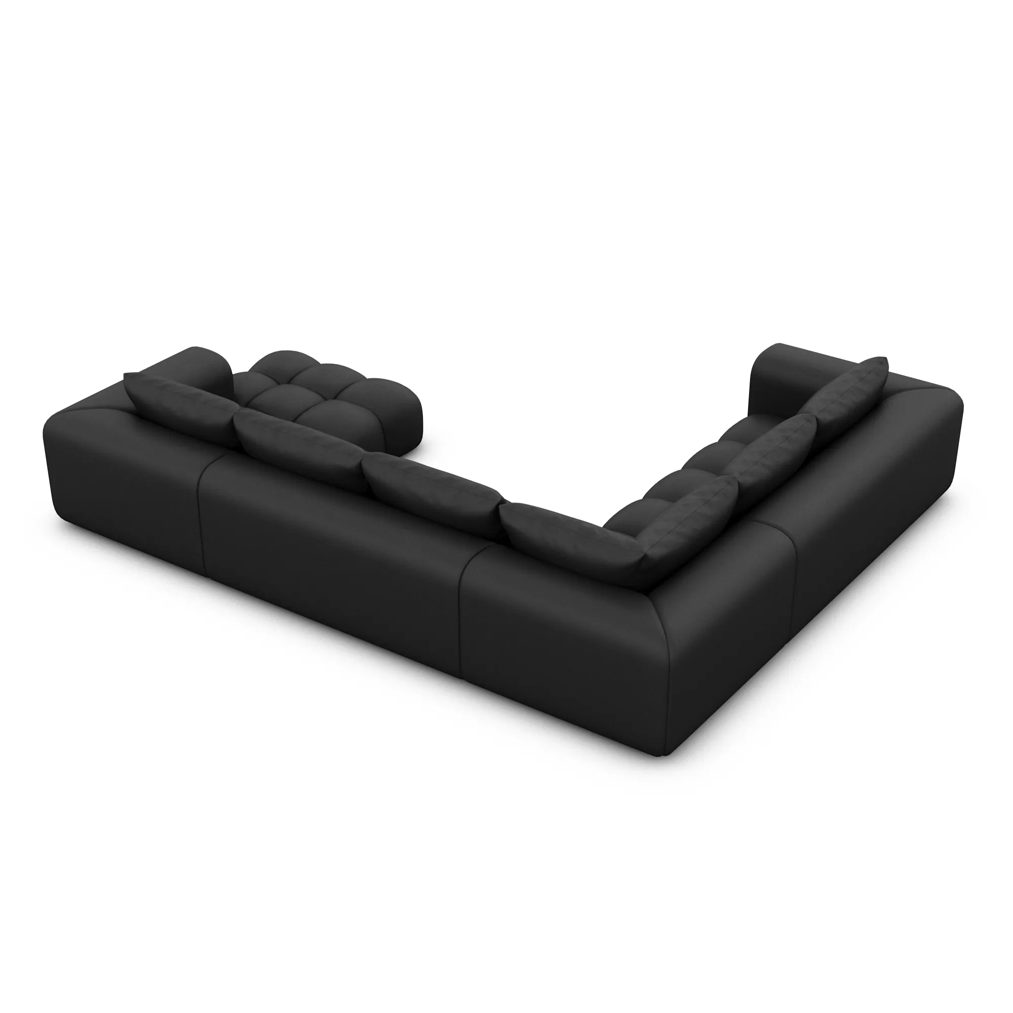 Echtleder U-Form XXL Wohnlandschaft Lavera