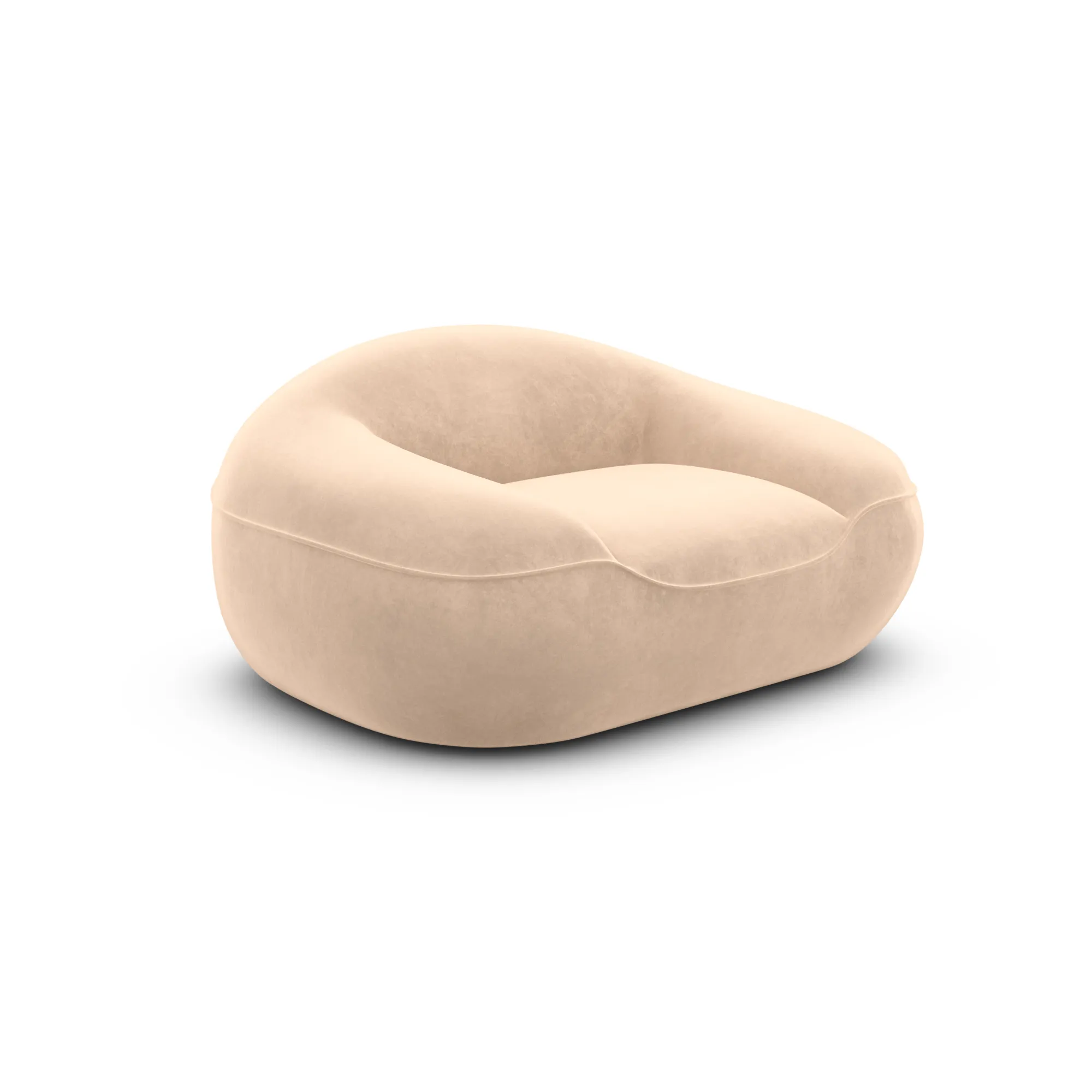 Samtstoff Sessel Levina – Bild 25