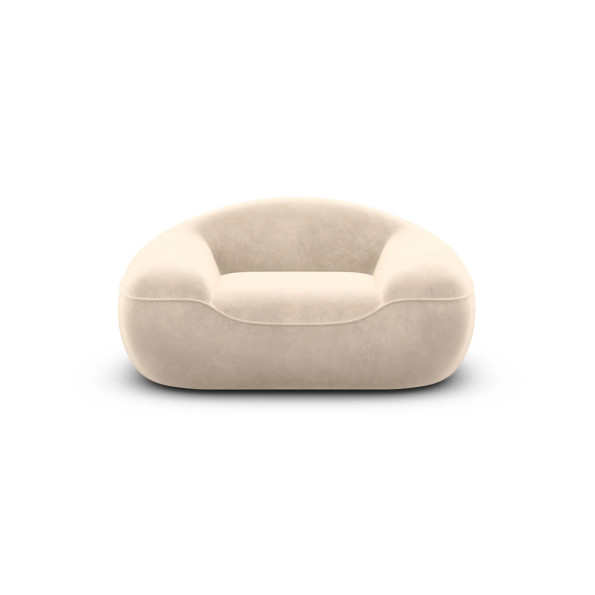 Samtstoff Sessel Levina – Bild 35