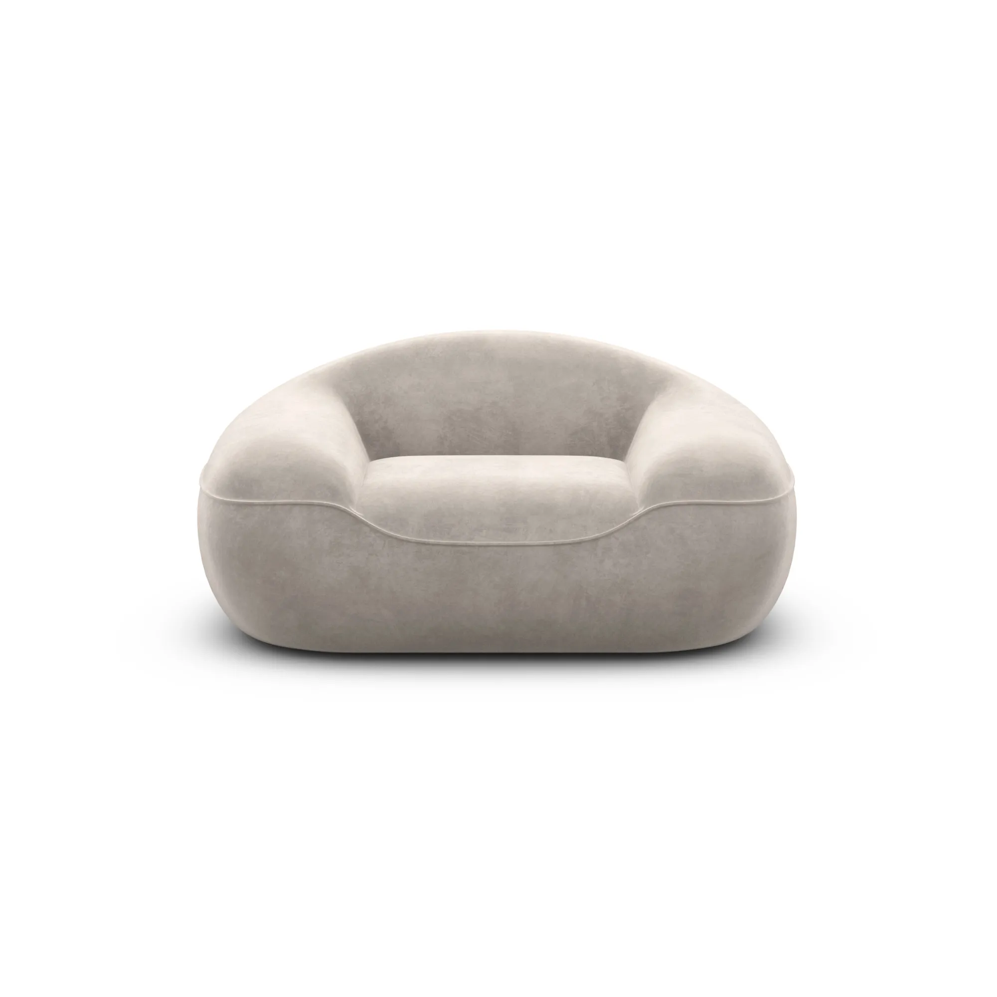 Samtstoff Sessel Levina – Bild 20