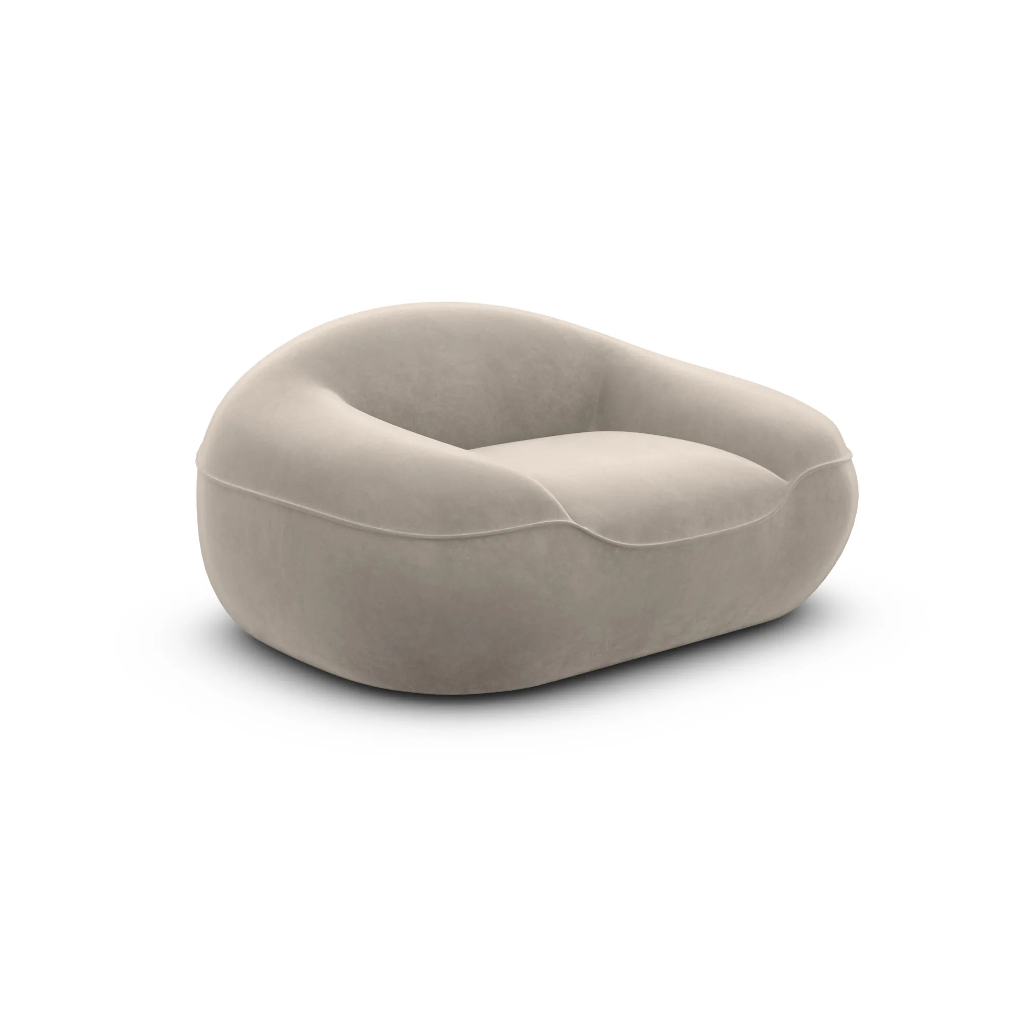Samtstoff Sessel Levina – Bild 22