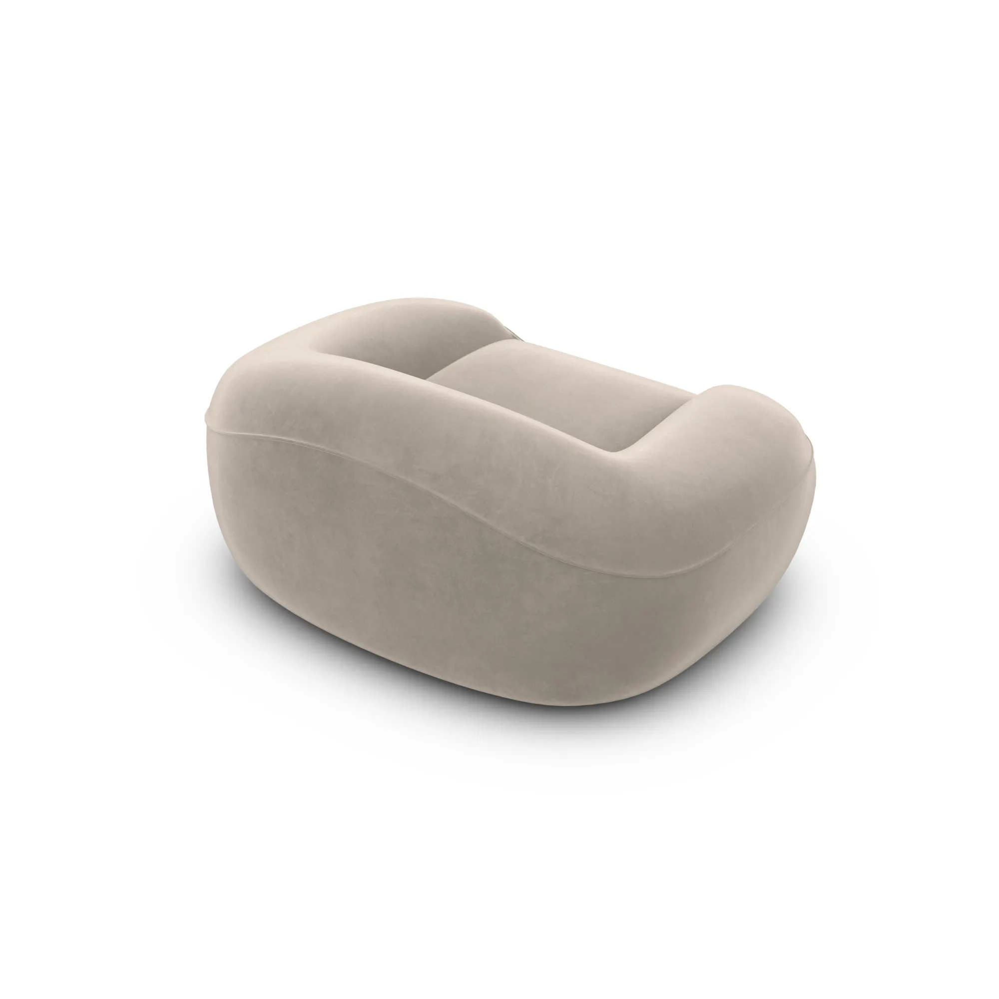 Samtstoff Sessel Levina – Bild 24
