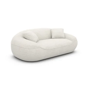 Bouclé 2-Sitzer Couch Levina