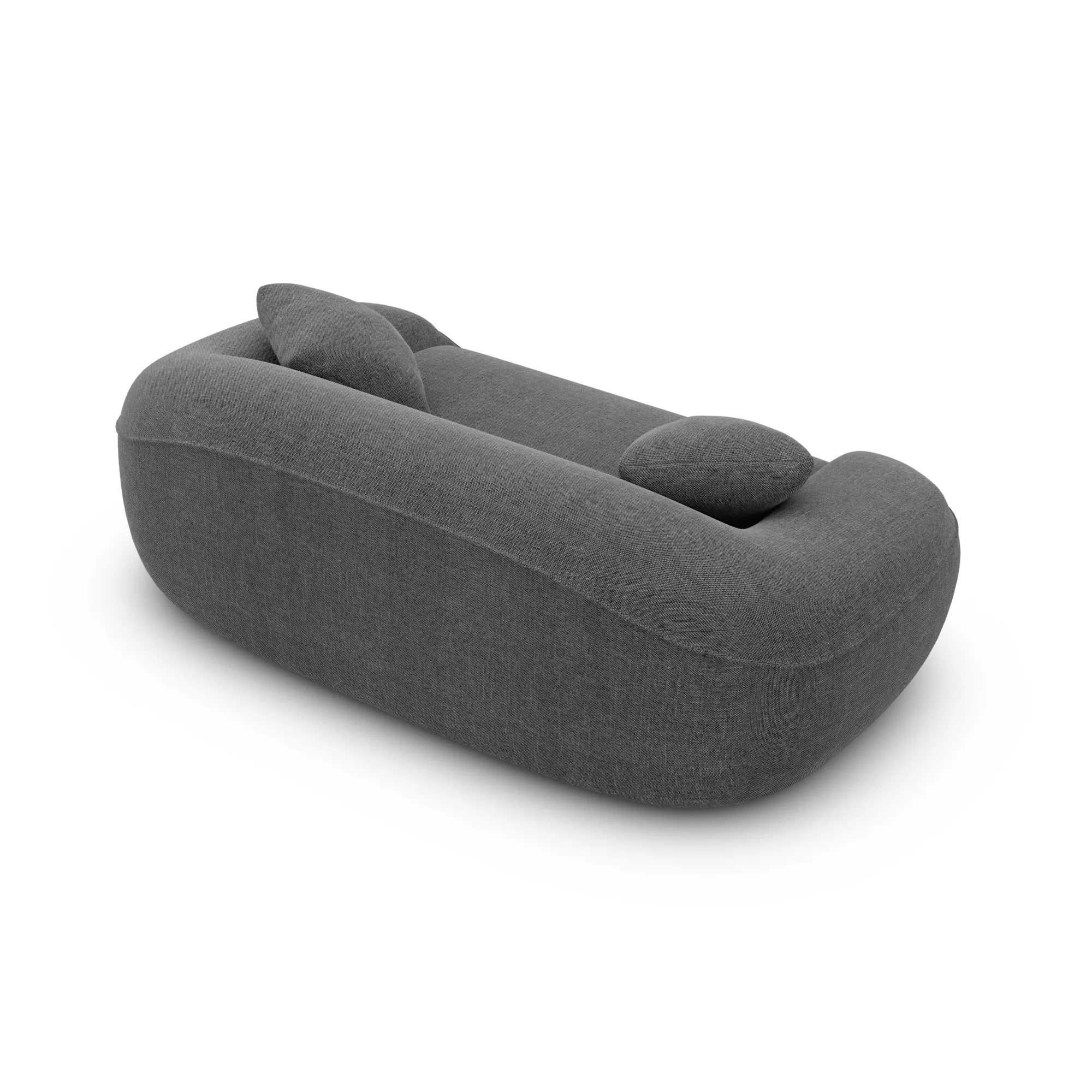 Strukturstoff 2-Sitzer Couch Levina – Bild 25