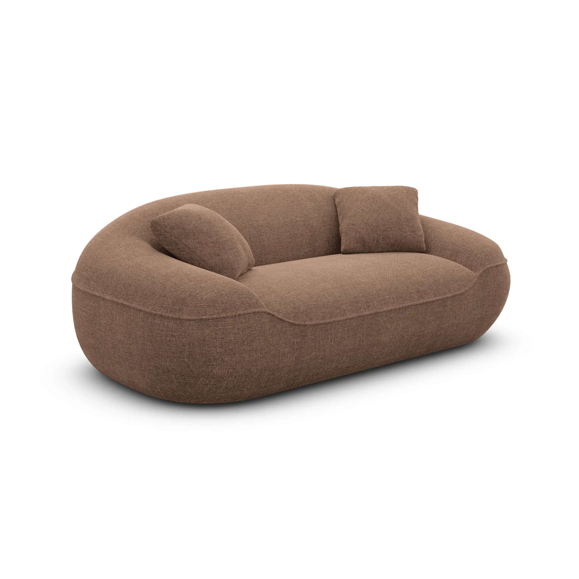 Strukturstoff 2-Sitzer Couch Levina – Bild 32