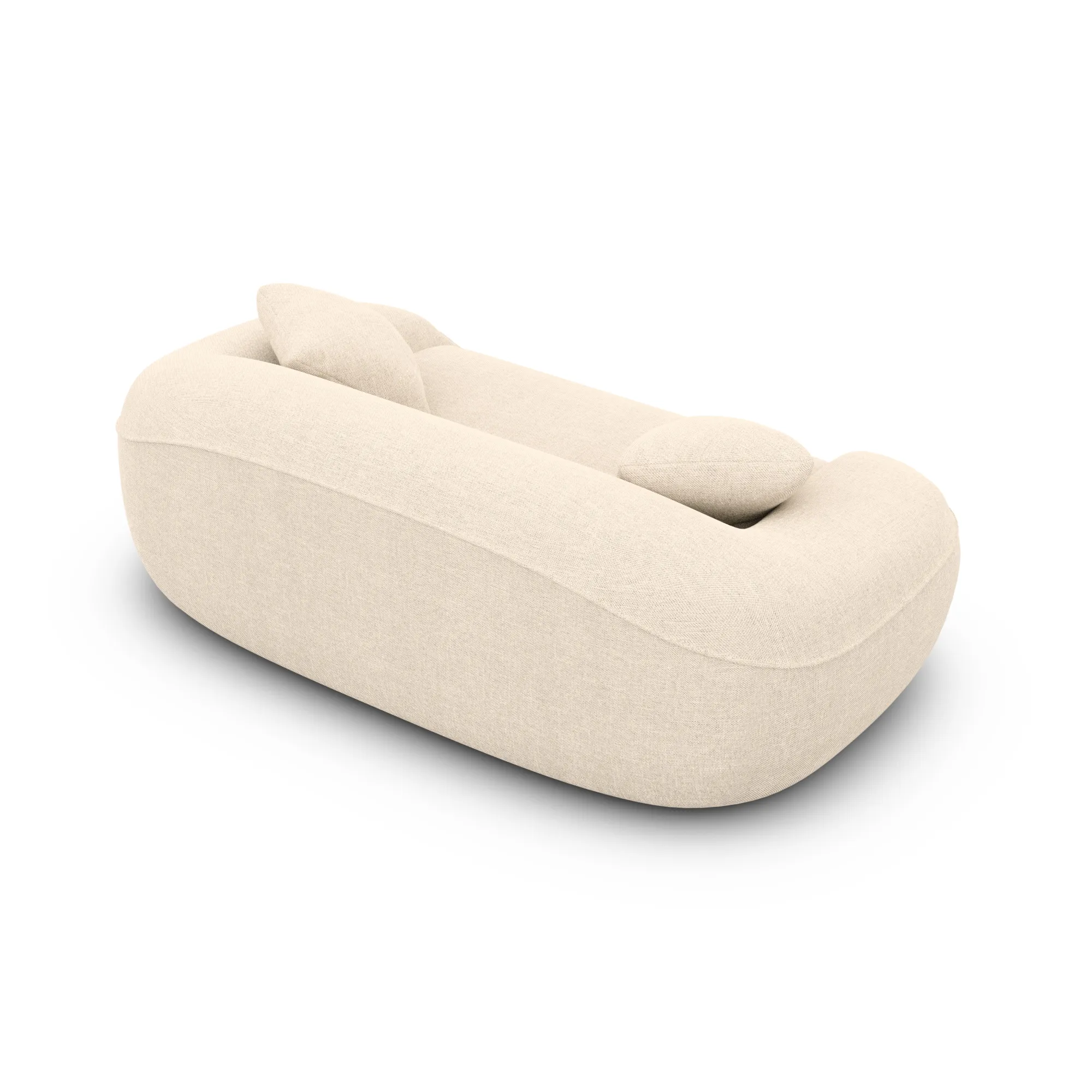 Strukturstoff 2-Sitzer Couch Levina – Bild 37