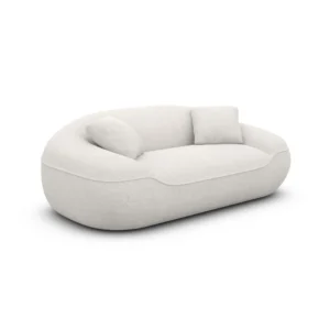 Strukturstoff 2-Sitzer Couch Levina
