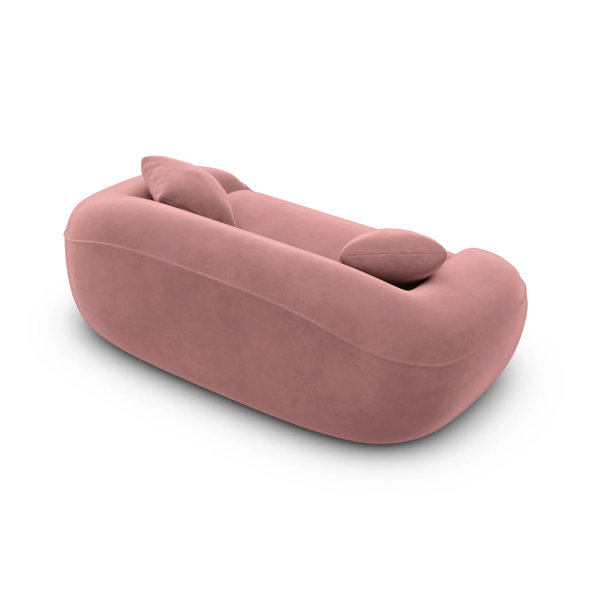 Samtstoff 2-Sitzer Couch Levina – Bild 30