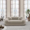 Samtstoff 2-Sitzer Couch Levina – Bild 2