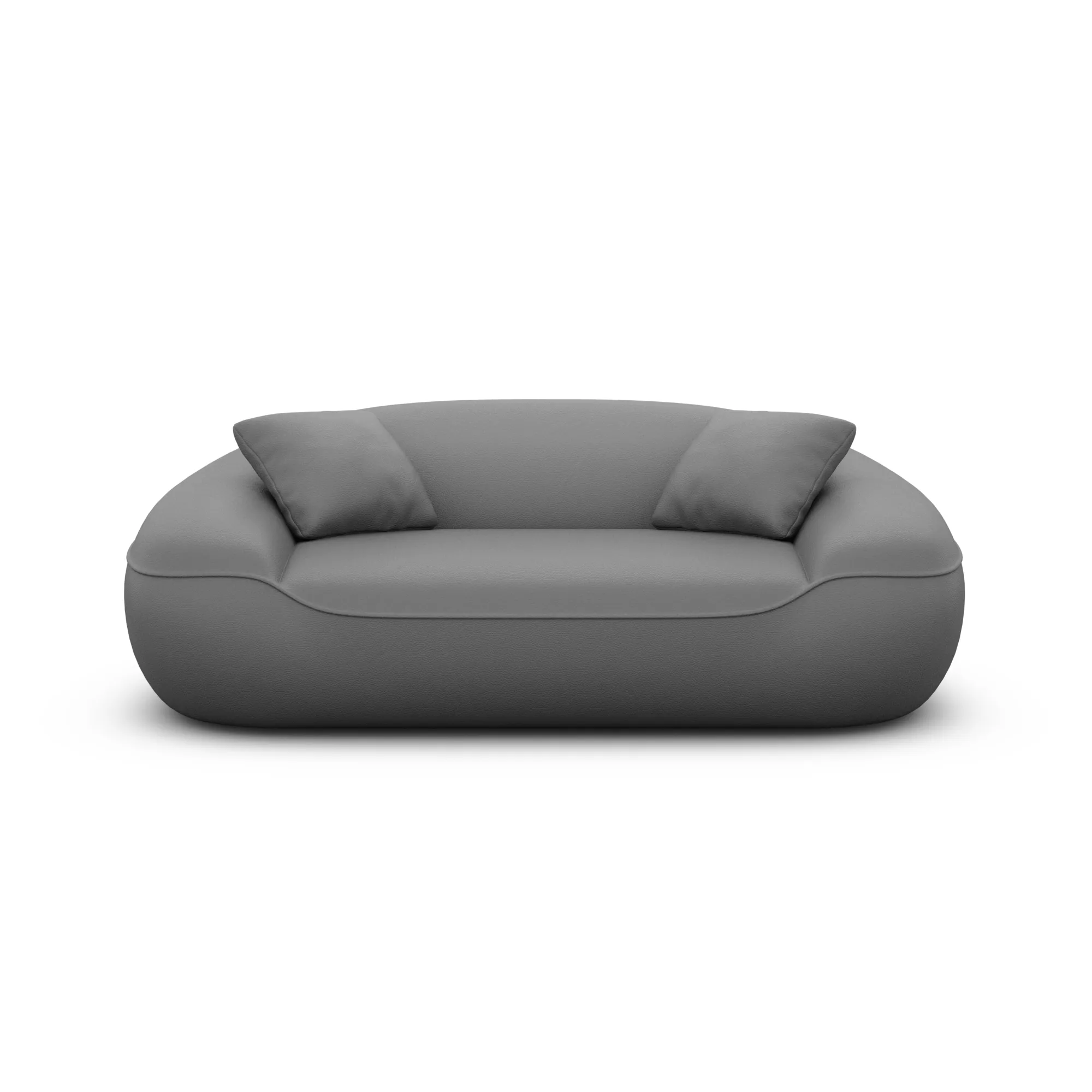 Echtleder 2-Sitzer Couch Levina – Bild 25