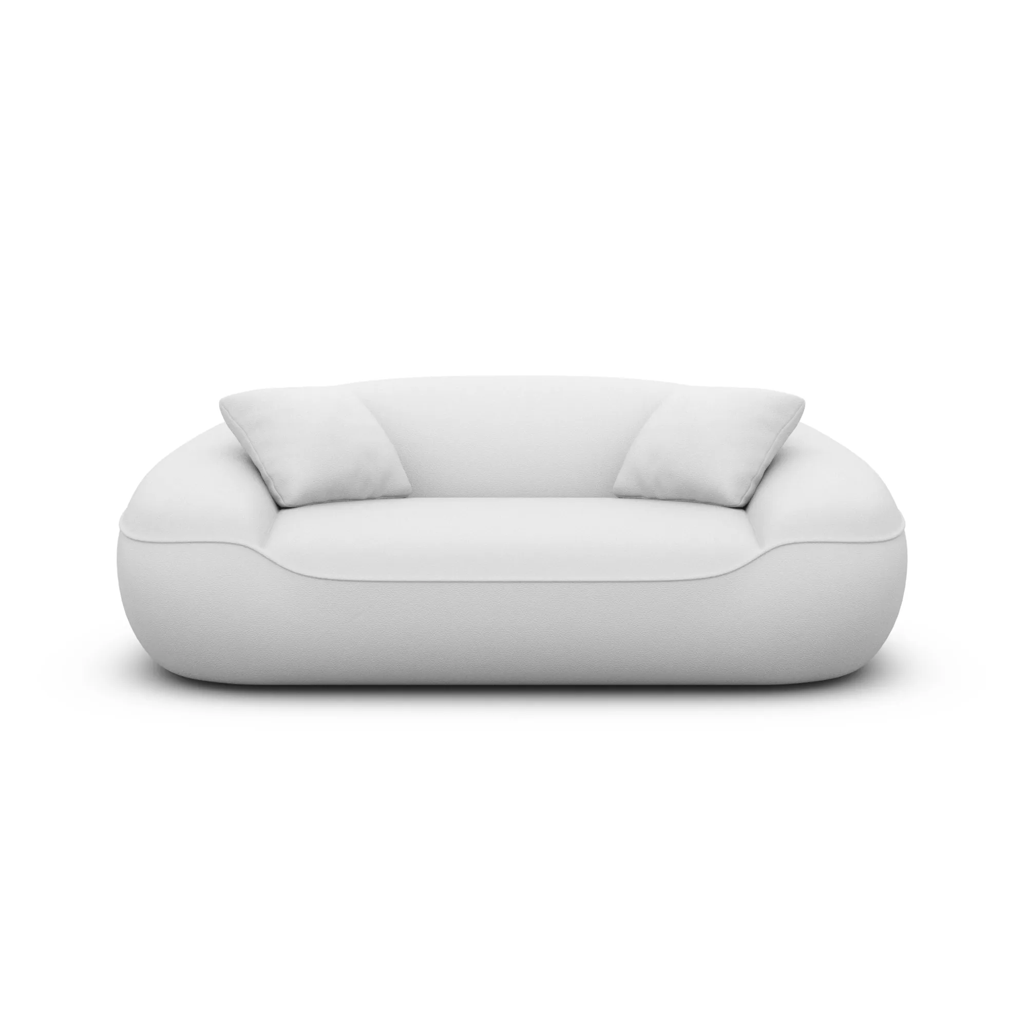 Echtleder 2-Sitzer Couch Levina – Bild 31