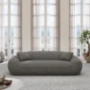 Bouclé 3-Sitzer Couch Levina – Bild 2
