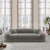 Samtstoff 3-Sitzer Couch Levina – Bild 11