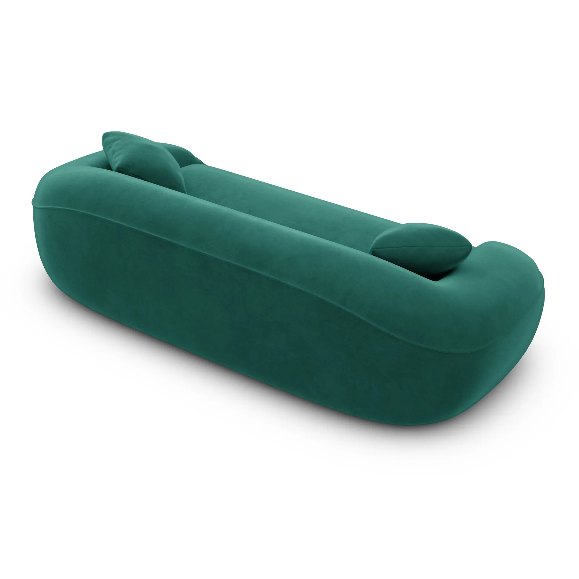 Samtstoff 3-Sitzer Couch Levina – Bild 48