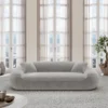 Samtstoff 3-Sitzer Couch Levina