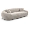 Samtstoff 3-Sitzer Couch Levina – Bild 25