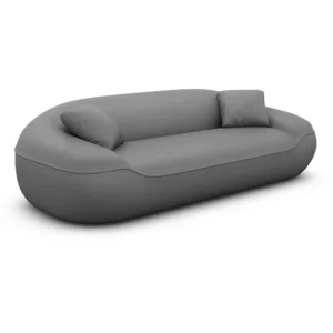 Kunstleder 3-Sitzer Couch Levina
