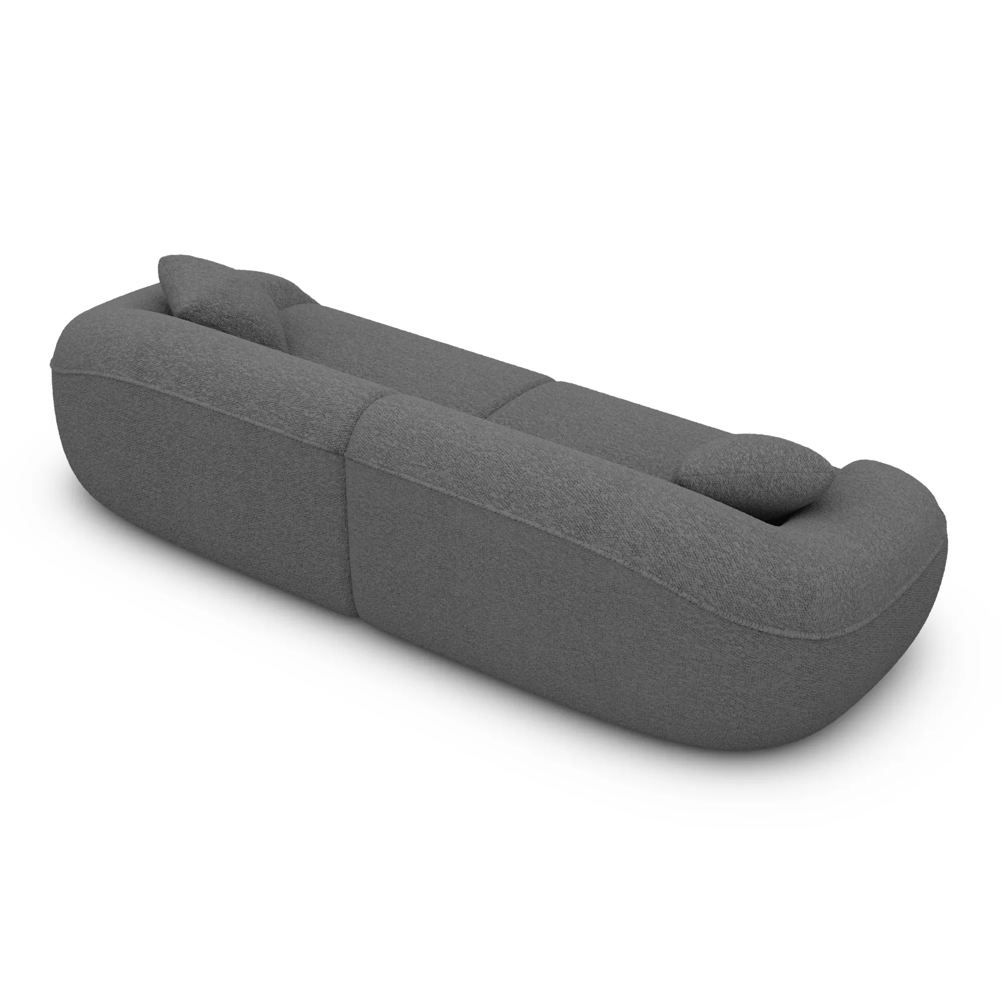 Bouclé 4-Sitzer Couch Levina – Bild 9