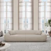 Bouclé 4-Sitzer Couch Levina